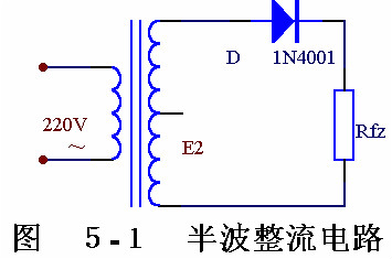 電子電路圖，整流二極管的作用,整流電路