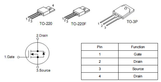 20a500vmos管,KNH7150A