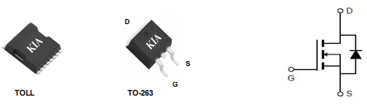 12N10場效應管參數,330a100v,KCX012N10N參數-KIA MOS管