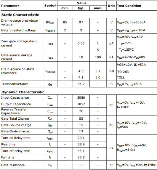 85v120a,50N08場效應(yīng)管