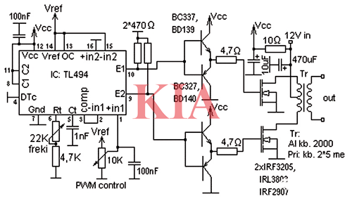 tl494逆變器電路