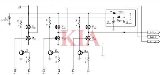 無(wú)刷馬達(dá),原理,電路