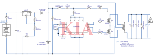 太陽能逆變器電路