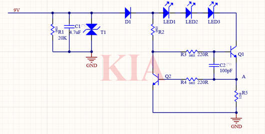 led恒流驅(qū)動(dòng)電路,led恒流驅(qū)動(dòng)方案-KIA MOS管