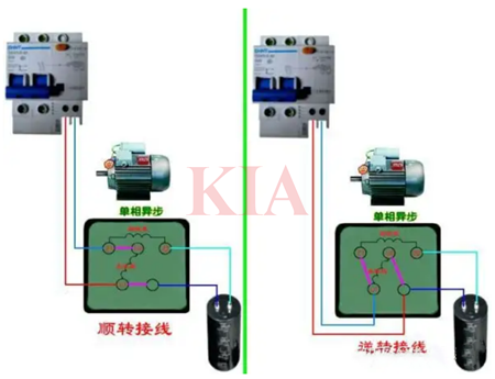 220v電機正反轉(zhuǎn),接線